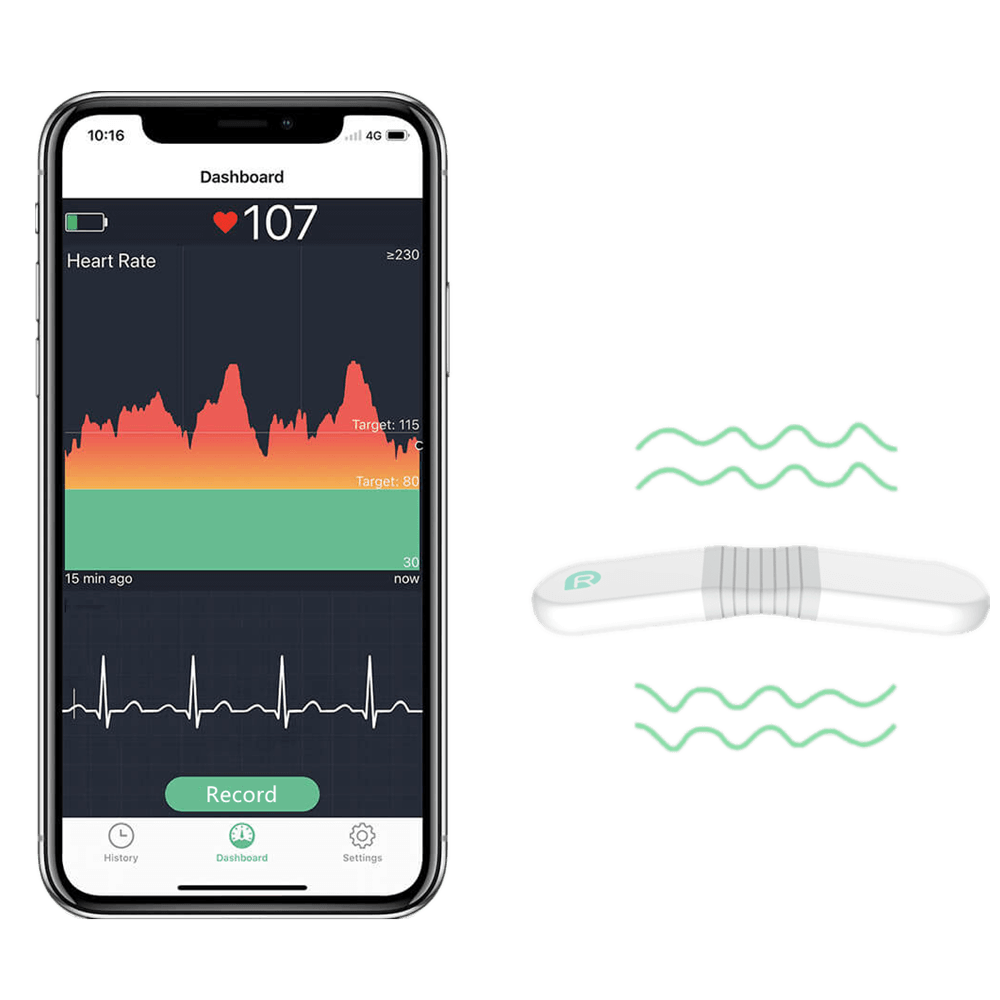 VisualBeat Heart Rate Monitor Wellue
